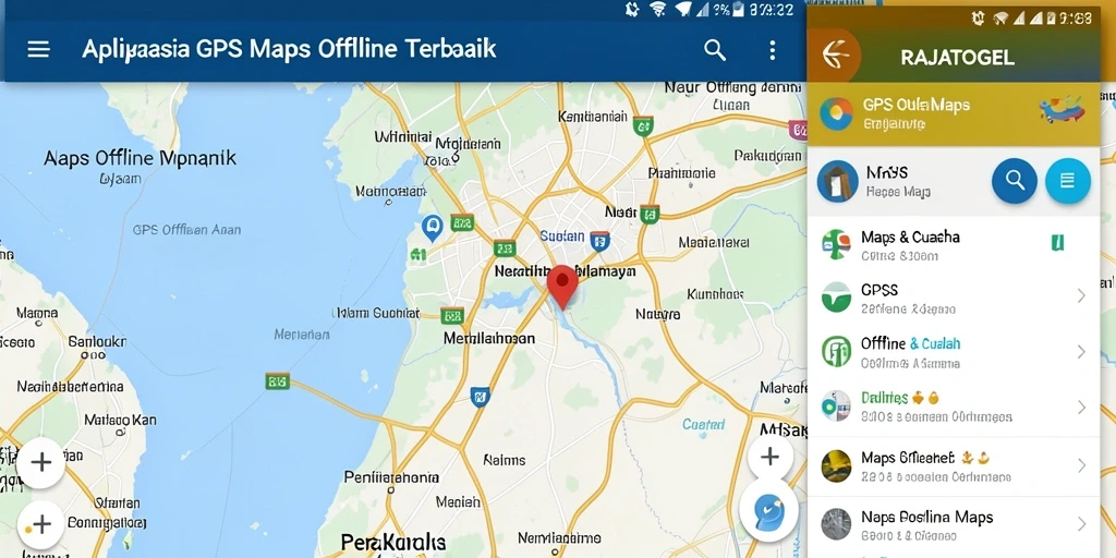 Antarmuka pengguna aplikasi RAJATOGEL yang sederhana dan informatif.