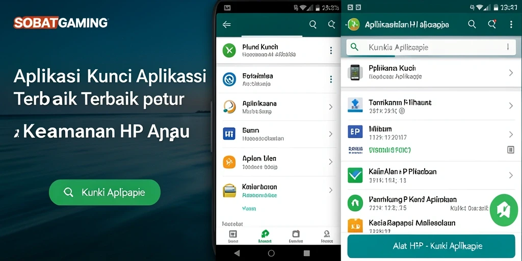 Antarmuka SOBATGAMING yang ramah pengguna dan fungsional.