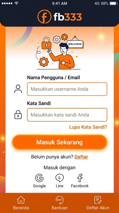 Panduan Masuk Akun fb333 untuk Pengguna Android